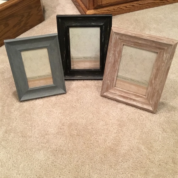 Belle Maison Other - NWOT Rustic Picture Frames (Bundle of 3)